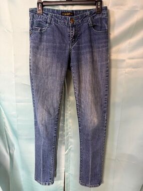 South Pole Vintage Juniors Blue Slim Straight Jeans Sz 7